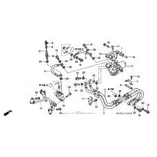 Rear brake hose (abs)