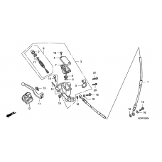 Fr. brake master cylinder