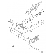 Rear swinging arm              

                  Gsf650k5/uk5/sk5/suk5/k6/uk6/sk6/suk6