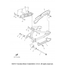 Rear arm suspension
