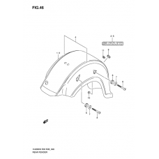 Rear fender              

                  Vl800k6/tk6/ck6/k7/tk7