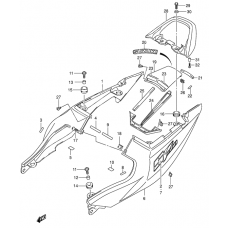 Seat tail cover              

                  Sv1000k3/u1k3/u2k3