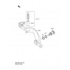 Педаль тормоза