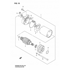 Starting motor