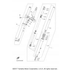 Вилка передней оси