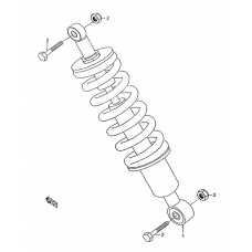 Rear shock absorber