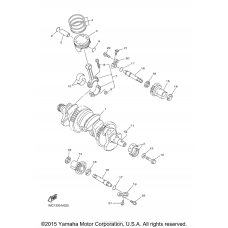 Crankshaft piston