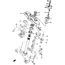 Steering stem              

                  Gsf1200t/v/w/x/y/st/sv/sw/sx/sy