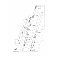 Вилка передней оси