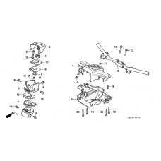 Handle pipe/handle cover              

                  C50SP/C50ST