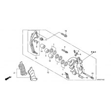 L. front brake caliper              

                  CBF1000A/T/S