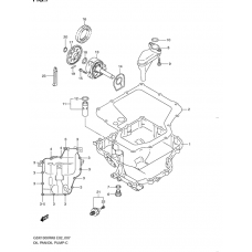 Oil pan/oil pump