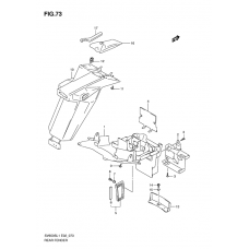 Rear fender              

                  Sv650sul1 e24