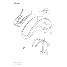 Front fender              

                  Model k8