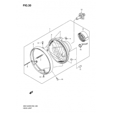 Headlamp assy              

                  Gsx1400k6/k7/uk6 e2, e19