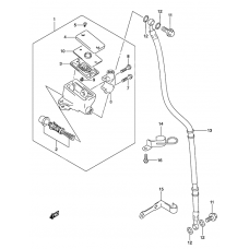 Front master cylinder