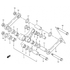 Rear cushion lever              

                  Model y