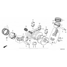 Коленчатый вал & Поршень