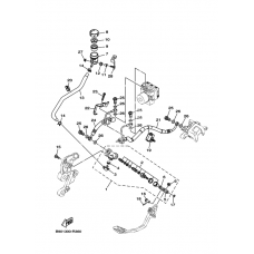 Задний тормозной цилиндр