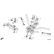 Handlebar + top bridge