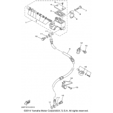 Front master cylinder