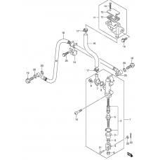 Rear master cylinder