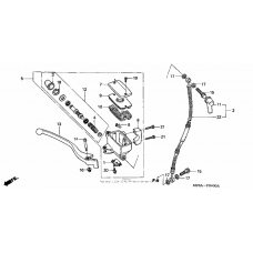 Front brake master cylinder