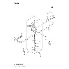 Rear master cylinder