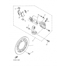 Vorderrad-bremssattel