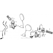 Handle switch + cables