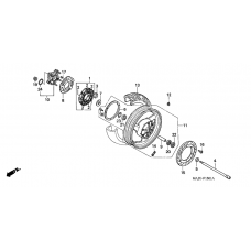 Rear wheel complete assy              

                  ST1100A