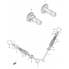 Camshaft/valve