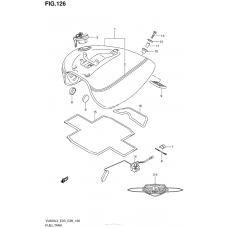 Топливный бак (Vl800Tl3 E28)