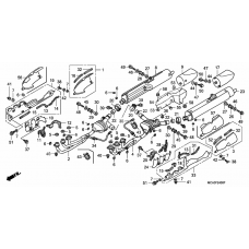 Exhaust muffler              

                  A1-A5)(6-BR,ED/7/8-BR