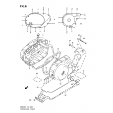 Crankcase cover ass`y (v