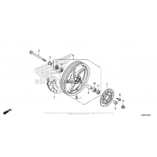 Передние колесо