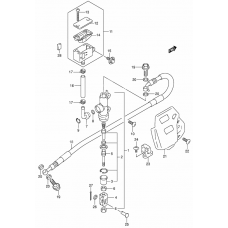 Rear master cylinder