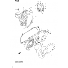 Crankcase cover ass`y (v