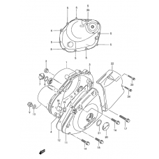 Crankcase cover ass`y (v