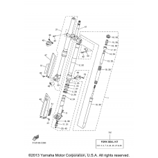 Вилка передней оси