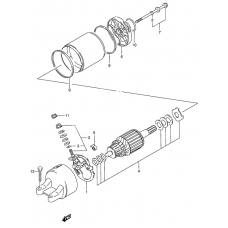 Starting motor