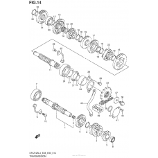 Transmission (Dr-Z125L4 E28)