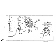 Carburetor assy