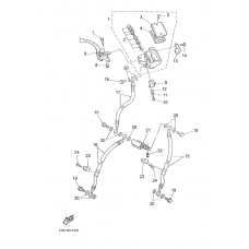 Front master cylinder