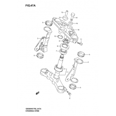 Steering stem              

                  Gs500k4/k5/k6/uk4/k5/k6