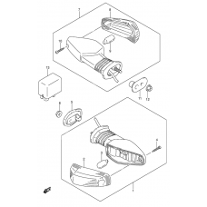 Turnsignal front & rear lamp