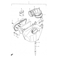 Air cleaner              

                  Rear