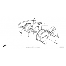 Left crankcase cover