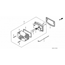 Taillight unit ass`y