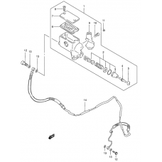Главный цилиндр сцепления